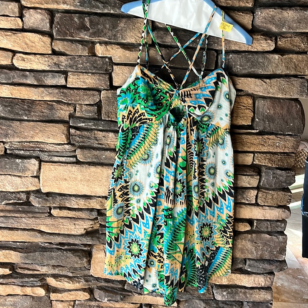 Anthropology beach sun dress